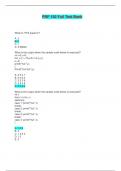 PRF 192 Full Test Bank &vert; Answered with complete solutions