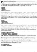 Elsevier adaptive quizzes radiologic science for technologists foundationsactual exam newest version 2024-2025 questions and correct detailed answers with detailed answers alreadygraded a&plus;