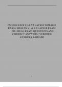 PN HESI EXIT V1 & V2 LATEST 2022-2023 EXAM HESI PN V1 & V2 &lpar;LATEST 2025 UPDATE&rpar;&comma; ACTUAL EXAM QUESTIONS WITH CORRECT ANSWERS &vert; 100&percnt; VERIFIED ANSWERS &vert; RATED A&plus;&period; 