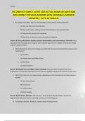 SYG 2000 UCF EXAM 2 LATEST 2025 ACTUAL EXAM 100 QUESTIONS AND CORRECT DETAILED ANSWERS WITH RATIONALES &lpar;VERIFIED ANSWERS&rpar; &vert; WITH RATIONALES