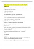 ONS Chemotherapy Immunotherapy Study Guide Questions&sol;Answer Graded A&plus; 2025&sol;2026
