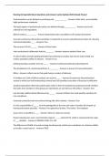Hearing Aid specialist Exam Questions and Answers Latest Update 2025 Already Passed 