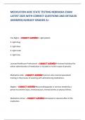 MEDICATION AIDE STATE TESTING NEBRASKA EXAM  LATEST 2025 WITH CORRECT QUESTIONS AND DETAILED  ANSWERS&sol;ALREADY GRADED A&plus;