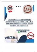 LGL3702 Assignment 1 &lpar;COMPLETE ANSWERS&rpar; Semester 1 2025 - DUE 4 April 2025