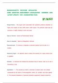 MASSACHUSETTS  PESTICIDE  APPLICATOR CORE QUESTION AND CORRECT  HIGHLIGHTED ANSWERS 2025 LATEST UPDATE 100&percnt; GUARANTEED PASS&period;
