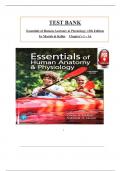 Test Bank for Marieb Human Anatomy & Physiology&comma; 13th Edition by Katja Hoehn&period;