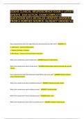 USAHS CLINICAL NEUROSCIENCE EXAM 3 LATEST  UPDATE  2024 ACTUAL EXAM COMPLETE   QUESTIONS WITH DETAILED VERIFIED ANSWERS  FROM A VERIFIED SOURCE &sol;ALREADY GRADED A&plus; 