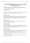 MGMT 309 MindTap Questions And Answers With All Correct Answers