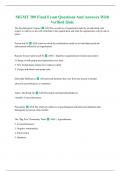 MGMT 309 Final Exam Questions And Answers With Verified Quiz