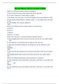Teas Practice Exam 5 2024 