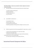 Test Bank for International Financial Management&comma; 9th Edition- Cheol & Bruce Resnick