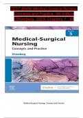 TEST BANK For Medical-Surgical Nursing&comma; Concepts and Practice&comma; 5th Edition by Stromberg&comma; Verified Chapters 1 - 49&comma; Complete Newest Version