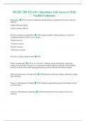 MGMT 309 EXAM 1 Questions And Answers With Verified Solutions