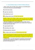 Acute Kidney Injury & Chronic Kidney Disease with correct verified answer&period; 