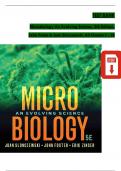 Test Bank for Microbiology&colon; An Evolving Science 5th Edition by Slonczewski & Foster&comma; All Chapters 1 - 28 Complete&comma; Verified Latest Edition