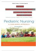 TEST BANK For Pediatric Nursing- A Case-Based Approach&comma; 2nd Edition by &lpar;Tagher&comma; 2024&rpar;&comma; Verified Chapters 1 - 34&comma; Complete Newest Version