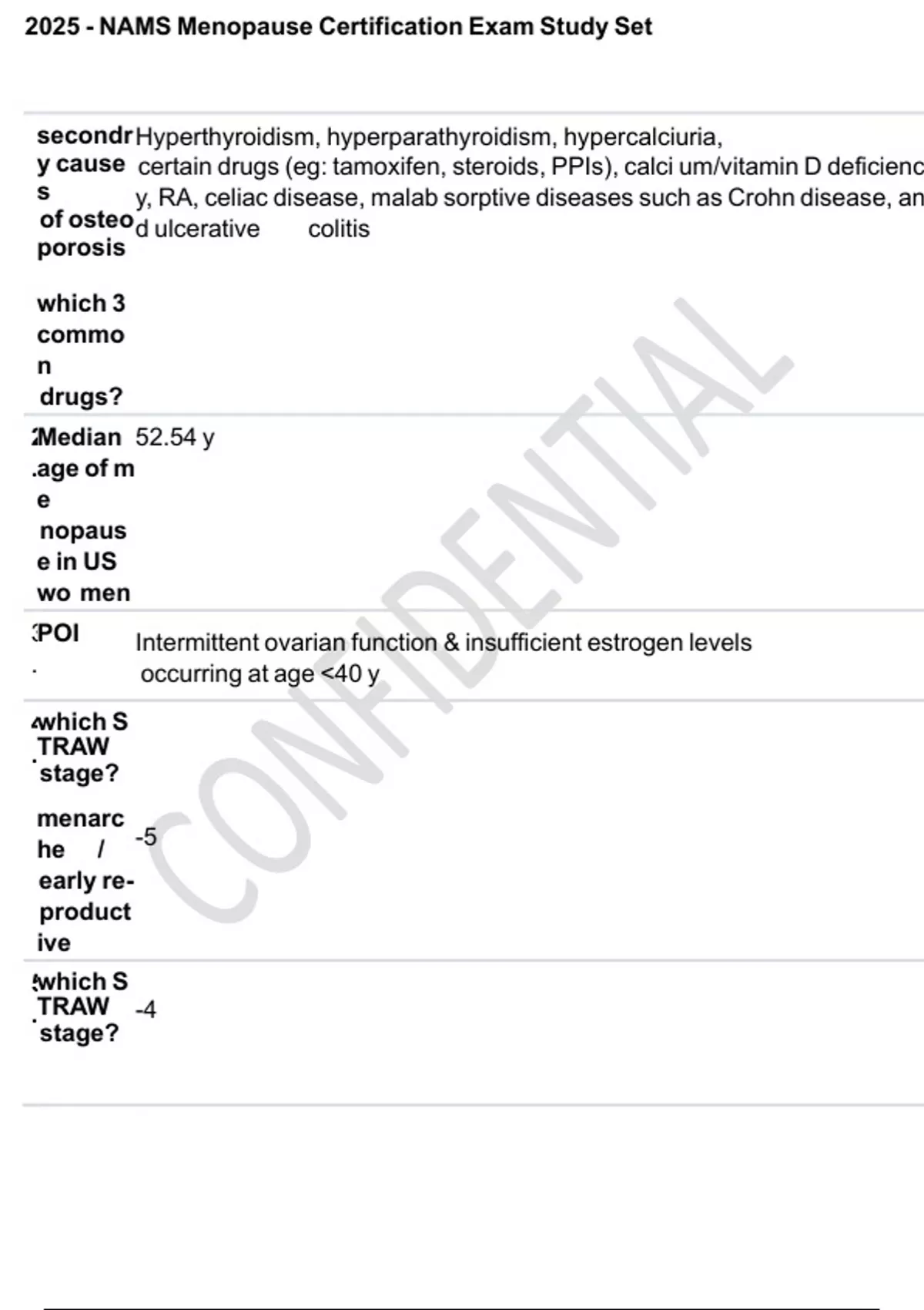 NAMS Menopause Certification Exam StudySet 2025 - NAMS Menopause ...