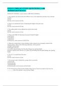 ENVOY EMB 145 STUDY QUESTIONS &vert;&vert; with Authenticated Answers&period;