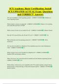 CX Survey Bundled Exam Questions and CORRECT Answers