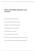 WVIT 102 EXAM1 Questions and Answers