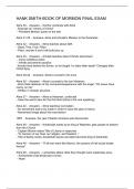HANK SMITH-BOOK OF MORMON FINAL EXAM