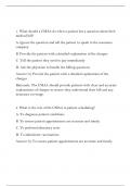 "NHA CMAA Practice Exam - 2&colon; Complete Answers and Rationale"