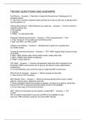 TED300 QUESTIONS AND ANSWERS