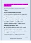 CFO EXAM PACKAGE DEAL QUESTIONS AND VERIFIED DETAILED ANSWERS &vert; 100&percnt; GUARANTEED PASS &vert; ALREADY GRADED A&plus;