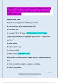 CWEA Collections System Maintenance  Grade 3 Exam Questions and Answers  100&percnt; Solved