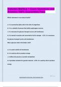 Diabetes Mellitus 1 Exam Questions and  Answers 100&percnt; Guarantees Pass