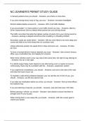 NC LEARNER-S PERMIT STUDY GUIDE