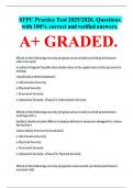 SFPC Practice Test 2025&sol;2026&period; Questions with 100&percnt; correct and verified answers&period; A&plus; GRADED&period;