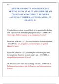 AHIP FRAUD WASTE AND ABUSE EXAM  NEWEST 2025 ACTUAL EXAM COMPLETE 150  QUESTIONS AND CORRECT DETAILED  ANSWERS &lpar;VERIFIED ANSWERS&rpar; &vert;ALREADY  GRADED A&plus;