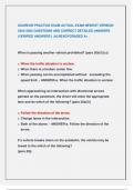 USAREUR PRACTICE EXAM ACTUAL EXAM NEWEST VERSION  2024-2025 &2025&sol;2026