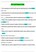 DC 3rd Class Test QUESTIONS WITH COMPLETE SOLUTIONS&period;&lpar;2025&sol;2026&rpar;