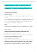 EMS 110 CHAPTER 40 QUIZ EXAM QUESTIONS AND ANSWERS WITH COMPLETE SOLUTIONS GRADED A&plus;&plus;
