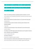 EMS 110 EXAM 5 &lpar;CHAPTERS 36-41&rpar; EXAM QUESTIONS AND ANSWERS WITH COMPLETE SOLUTIONS GRADED A&plus;&plus; LATEST UPDATE