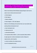 INF3705 EXAM PACKAGE DEAL QUESTIONS AND VERIFIED DETAILED ANSWERS &vert; 100&percnt; GUARANTEED PASS &vert; ALREADY GRADED A&plus;