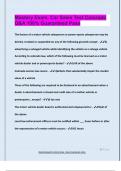 Mastery Exam&comma; Car Sales Test Colorado Q&A 100&percnt; Guaranteed Pass