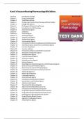 TEST BANK For Karch Focus on Nursing Pharmacology&comma; 9th Edition by Rebecca Tucker&comma; Verified Chapters 1 - 59&comma; Complete Newest Version&period;
