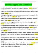 Advanced Rigging Final Exam questions and answers&lpar;2025&sol;2026&rpar;
