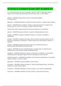 ILTS ELA Content Exam 207 Graded A&plus;
