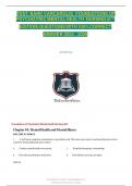 Test Bank For Varcarolis' Essentials of Psychiatric Mental Health Nursing&comma; 8th Edition By Chyllia D Fosbre questions with 100&percnt; correct answers&period;