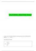 BOAT SAFETY QUESTIONS WITH COMPLETE ANSWERS