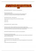 STOTT PILATES IMP EXERCISES AB PREP - ROLL UP QUESTIONS WITH ANSWERS 2025 - 2026