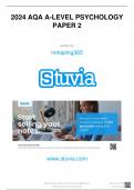 Aqa a level psychology paper 1 2024