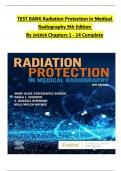  test bank radiation protection in medical radiography 8th edition sherer