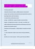 NUR 623 Exam 2 Questions and  Answers 100&percnt; Solved &vert; Graded A&plus;