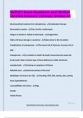 NUR 221 EXAM PACKAGE DEAL QUESTIONS AND VERIFIED DETAILED ANSWERS &vert; 100&percnt; GUARANTEED PASS &vert; ALREADY GRADED A&plus;