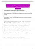 CALMHSA Peer Support Certification Exam Questions with Complete Answers-Latest 2024&sol;2025
